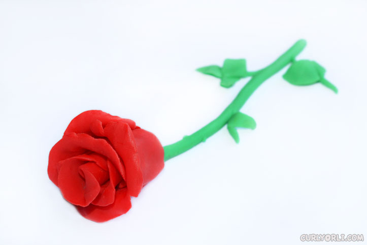 Plasticine Rose