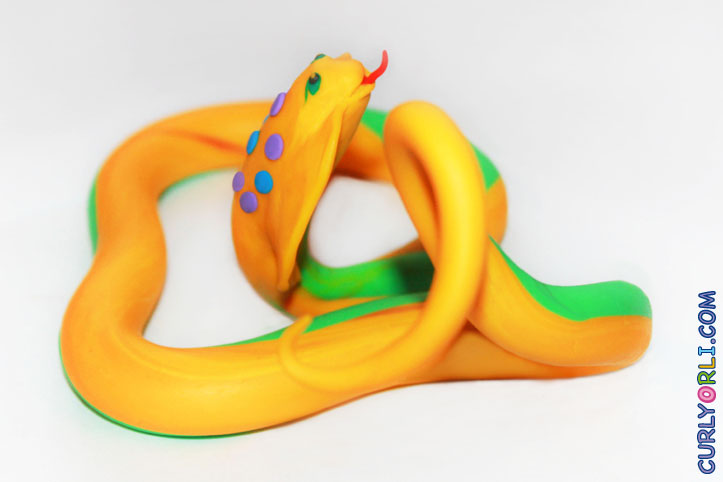 Make Your Own Plasticine Snake